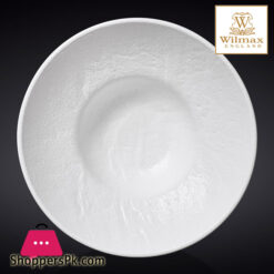 Wilmax Slate Stone Deep Plate 9 Inch 22.5 Cm 37 Fl Oz - 1100 Ml