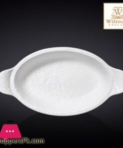 Wilmax Slate Stone Oval Baking Dish 9.25 X 5 - 23.5 X 12.5 CM10 FL OZ -300 ML