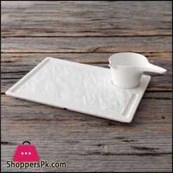 Wilmax Slate Stone Rectangular Serving Dish 32.5X23 Cm