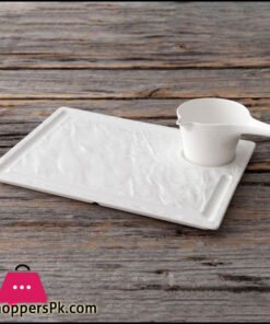 Wilmax Slate Stone Rectangular Serving Dish 32.5X23 Cm 7 Wilmax Slate Stone Rectangular Serving Dish 32.5X23 Cm - Image 3