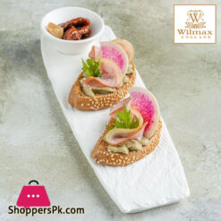 Wilmax Slate Stone Serving Dish 16.5 X 5 Inch - 42 X 13 Cm