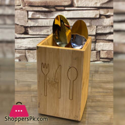 Wooden Spoon Chopsticks Spoon Holder Organizer