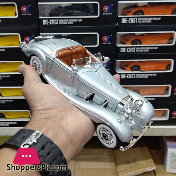 1:24 Mercedes-Benz 500K Classic Car Diecast Vintage Retro Classic Alloy Car Model 35 1:24 Mercedes-Benz 500K Classic Car Diecast Vintage Retro Classic Alloy Car Model