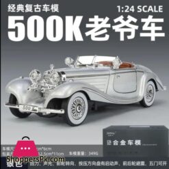 1:24 Mercedes-Benz 500K Classic Car Diecast Vintage Retro Classic Alloy Car Model 53 124 Diecast Vintage Retro Classic Alloy Car Model