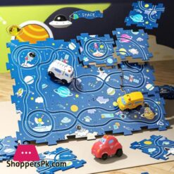 13 Pcs DIY Assembling Electric Race Track Car