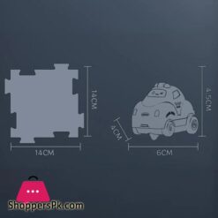 13 Pcs Diy Assembling Electric Race Track Car