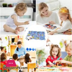 13 Pcs Diy Assembling Electric Race Track Car