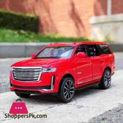 132 Cadillac Escalade Off Road Suv Vehicle Simulation Metal Alloy Model Car Sound Light Pull Back