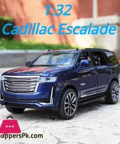 132 Cadillac Escalade Off Road SUV Vehicle Simulation Metal Alloy Model Car Sound Light Pull Back