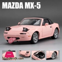 1:32 Mx-5 Alloy Convertible Sports Car Model Diecast Metal Toy Racing Vehicle Car Model Sound And Light 15 132 Mx 5 Alloy Convertible Sports Car Model Diecast Metal Toy Racing Vehicle Car Model Sound And Light