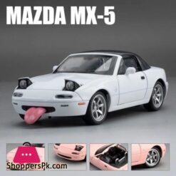 1:32 Mx-5 Alloy Convertible Sports Car Model Diecast Metal Toy Racing Vehicle Car Model Sound And Light 19 132 Mx 5 Alloy Convertible Sports Car Model Diecast Metal Toy Racing Vehicle Car Model Sound And Light