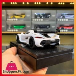 132 Scale Die Cast Toy Koenigsegg Jesko Supercar Alloy Car Model Sound And Light Pull Back