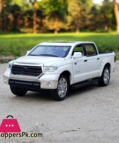 132 Toyota Tundra Pickup Alloy Model Car Desert Suv Off road Vehicle Diecast Metal Scale Toy Car Sound Light