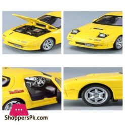 132 Scale Diecast Rx7 Diecast Model Car Popup Light Sound