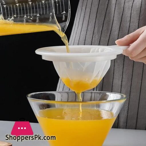 1PC Mesh Strainers Reusable Nylon Soy Milk Tea Juice Filtration Mesh Filter Ultra fine Mesh Colander Home Kitchen Supplies