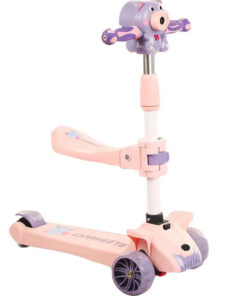 3 Wheel Bubble Scooty Kids Scooter Foldable 3 In 1