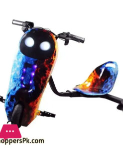 Electric Drift Scooter 3-wheel Kids 360 Electric Drifting Scooter with Bluetooth  Go Kart