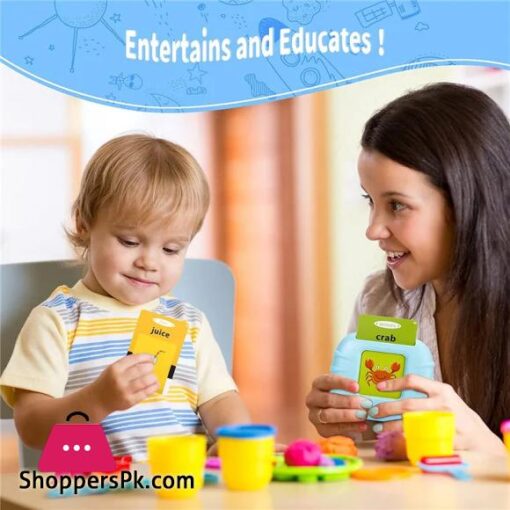 Talking Flash Cards Educational Toys Talking Flashcards Learning Toys for Toddlers Montessori Toys Flash Cards for Age 3 4 5 6