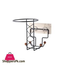 Wall Mounted Motorcycle Helmet Holder Display Stand Hanger Support Rack 4Pcs Hooks For Coats Hats Caps Punch Free Multipurpose Jing