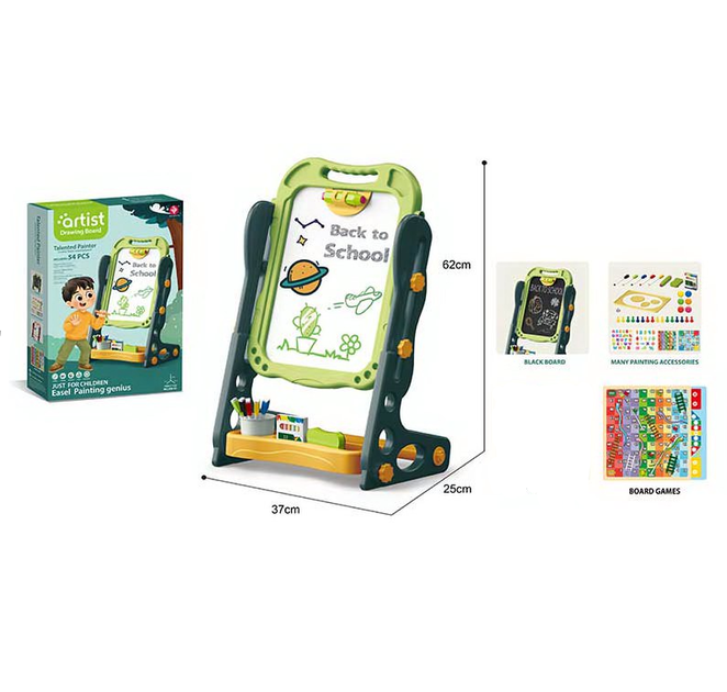Artist Talented Drawing Board Kid Draw Stand Adjustable Painting Drawing