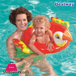 Bestway Baby Inflatable Happy Animal Swim Rings 3-6 Years