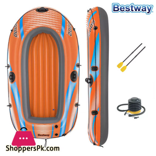 Bestway Boat Kondor Elite 2000 Inflatable Raft Set - 1.96 m