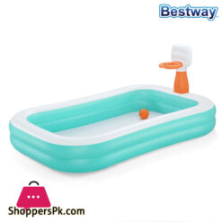 Bestway Dunk'N Splash Inflatable Pool 251 X 168 X 102 Cm - 54445