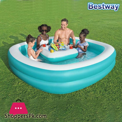 BESTWAY Sippin Summer Family Pool 218x218x48cm