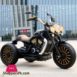 Children'S Electric Motorcycle Tricycle 2-7 Years Old Kids Rechargeable Oversized Outdoor Cool Lights Toy Car For Kids Gift