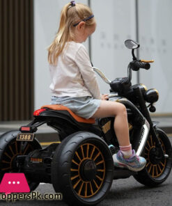 Children'S Electric Motorcycle Tricycle 2-7 Years Old Kids Rechargeable Oversized Outdoor Cool Lights Toy Car For Kids Gift - Image 2