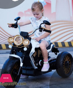 Children'S Electric Motorcycle Tricycle 2-7 Years Old Kids Rechargeable Oversized Outdoor Cool Lights Toy Car For Kids Gift - Image 4