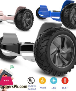 Hoverboard 8.5 inch Off-Road Electric Self Balancing Scooter All-Terrain Hover E-Scooter Board Bluetooth for Adult Kids