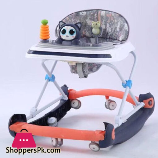 Kitty 2 IN 1 Rocking Baby Walker With Music Light