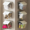 Kitchen Preservation Storage Perforation-Free Wall-Mounted Household Onion Ginger Garlic And Other Multi-Functional Storage Box
