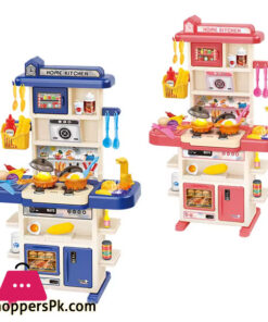 Kids Pretend Play Kitchen Toy 43 Pieces - Image 3