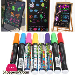 Liquid Chalk Marker, Chalkboard Marker, ecofriendly Ink, Great Softness for Reading Drawing