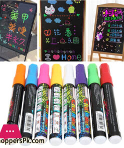 Liquid Chalk Marker, Chalkboard Marker, ecofriendly Ink, Great Softness for Reading Drawing