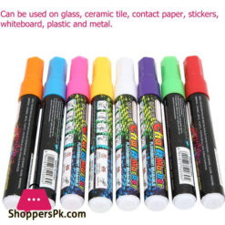 Liquid Chalk Marker, Chalkboard Marker, Ecofriendly Ink, Great Softness For Reading Drawing