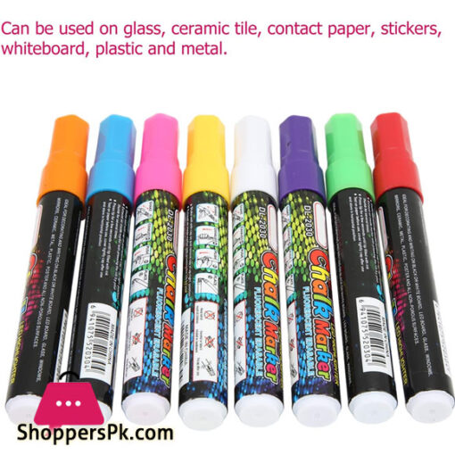 Liquid Chalk Marker, Chalkboard Marker, ecofriendly Ink, Great Softness for Reading Drawing
