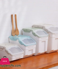 Moisture-Proof Wear-Resistant Seal Large Capacity Rice Food Bucket 15-KG