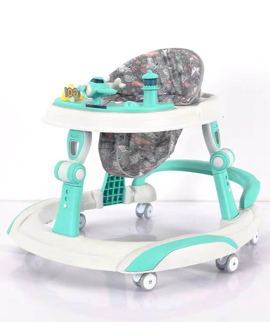 Multifunction Round Baby Walker With Music And Silent Wheel