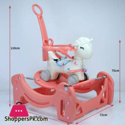 New Rocking Riding Horse Children'S Plastic Rocking Horse