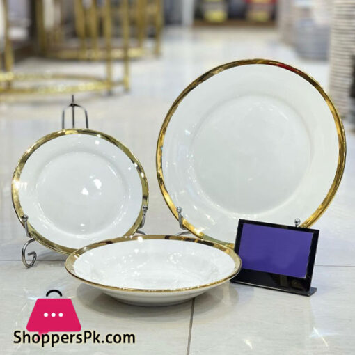 Porcelain Plate Set of 18