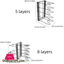 Retractable Pot Lid Rack Shelf Retractable Pot Storage Rack Home Cabinet Plate Storage Rack Retractable Pot Racks