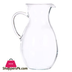 Simax Glass Pitcher 01.Ltr Borosilicate Glass Pitchers With Handle - Water Pitcher For Orange Juice, Milk &Amp; Tea