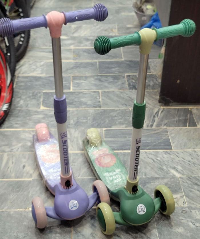 Three Wheels Kids Folding Scooty Children Scooter