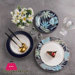 Uk Parliament Porcelain Plate Set of 18