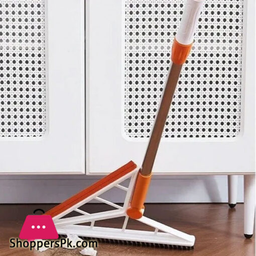 2 In 1 Arrow Viper And Brush, Multifunction Scraping Silicone Broom Sweeper, Magic Floor Scraping Broom, 2 In 1 Retractable Cleaning Kit