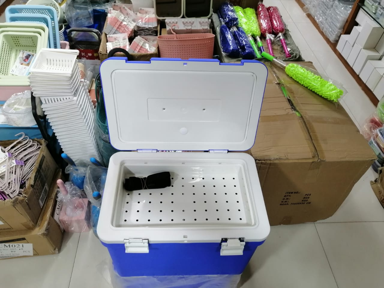 25L Portable Medical Vaccine Transport Cold Chain Icebox Ice Cooler Box Cool Box