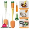 3 In 1 Multifunctional Cleaning Cup Brush Long Handle Insulation Cup Lid Brush Straw Brush Crevice Cleaning Brush Used To Clean Baby Bottles Water Cups Glass Teapots